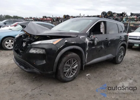 2021 Nissan Rogue S Fwd from USA, damaged, VIN 5N1AT3AA9MC691386